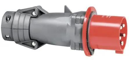 Produktfoto 1 von Legrand HYPRA Leistungssteckverbinder 3P+N+PE, 380V, 415 V, Kabel Gerade IP44 63A