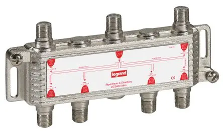 Produktfoto 1 von RJ45 Legrand VGA-Splitter RJ45 7-Port 6 Videoausgänge