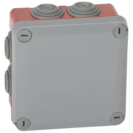 Produktfoto 1 von Legrand Installationsdose 7 Ausgänge Polypropylen 121mm x 54 mm 121 mm