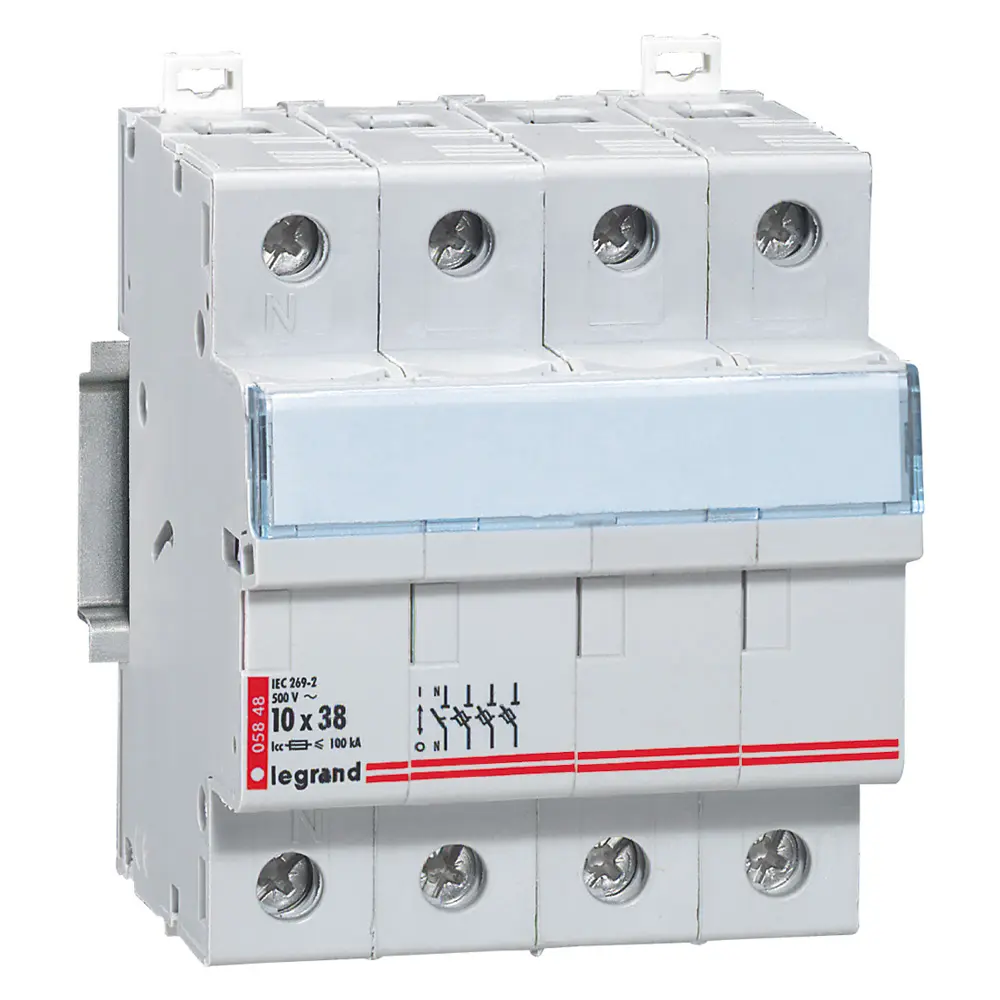 Produktfoto 1 von Legrand Miniaturüberlastschalter, Pol 3-polig 500 V ac, Abschaltvermögen 100 kA