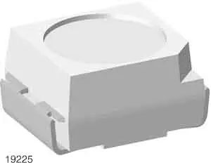 Produktfoto 1 von Vishay VLMY30 CoB-LED, 2.2 V, Gelb, 2.4 mm, 22.4mcd, ±60 °