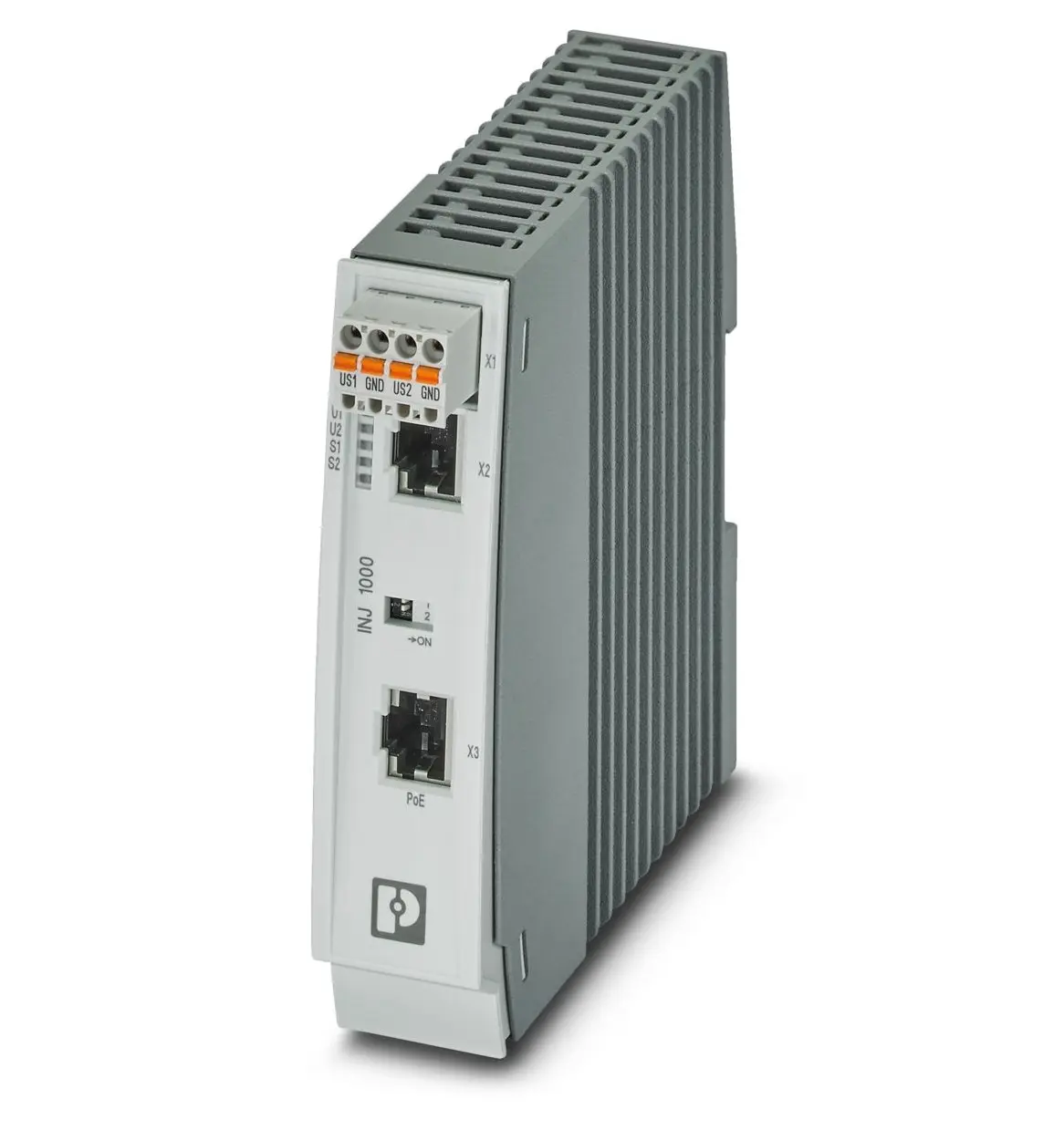 Produktfoto 1 von Phoenix Contact für Ethernet 1 x RJ45 Eingang / 1 x RJ45 Ausgang