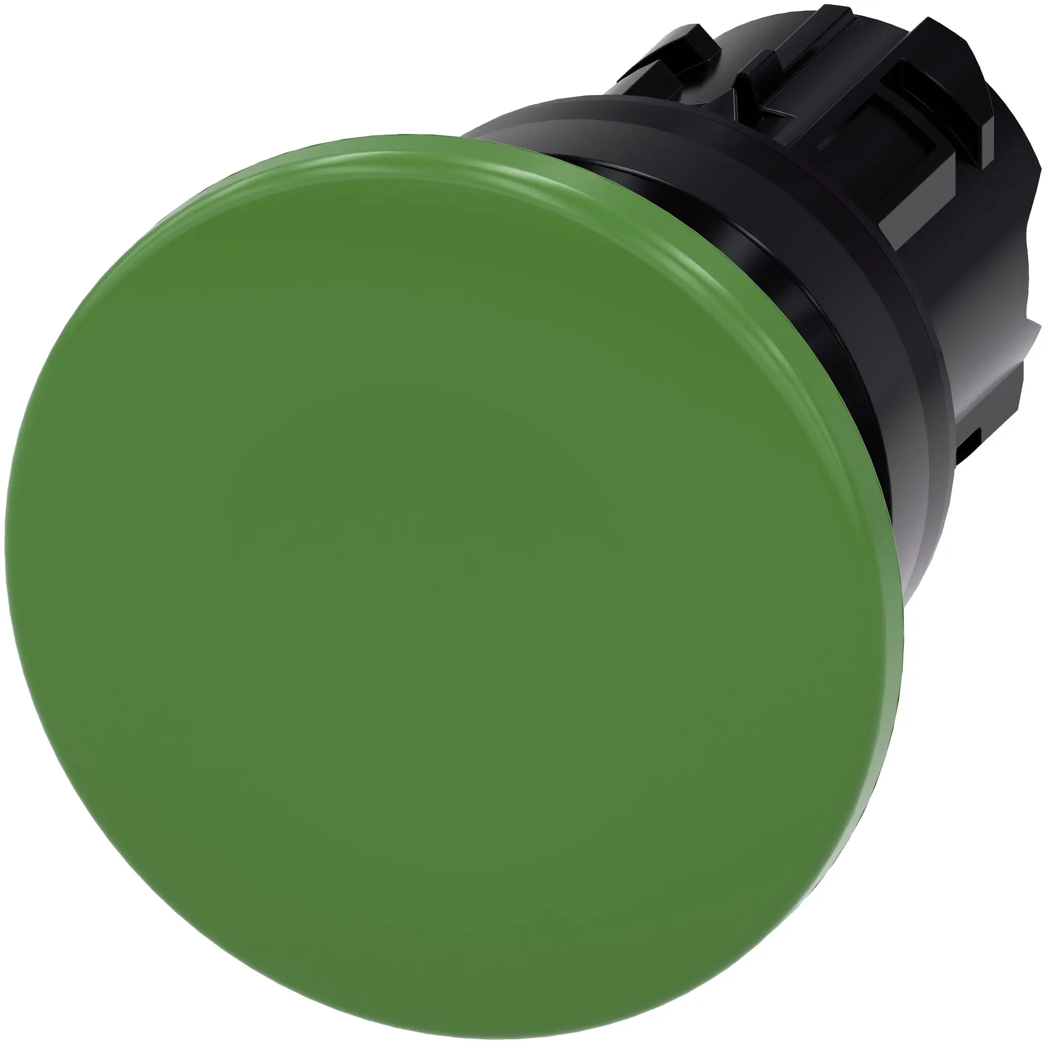 Produktfoto 1 von Siemens SIRIUS ACT Drucktastenkopf Ø 22 mm, Grün Tastend Rund Rund Kunststoff, IP66