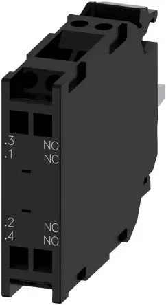 Produktfoto 1 von Siemens SIRIUS ACT 3SU14 Kontaktblock 1 Wechsler 500V ac/dc Federbelastet