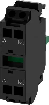 Produktfoto 1 von Siemens SIRIUS ACT 3SU14 Kontaktblock 1 Schließer 500V ac/dc Federbelastet