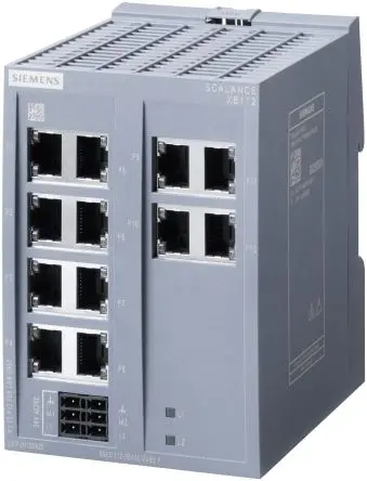 Produktfoto 1 von Siemens SCALANCE XB112 Datenerfassung für Industrielles Ethernet-Netzwerk