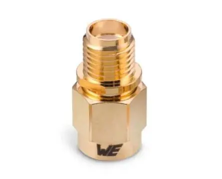 Produktfoto 1 von Wurth Elektronik Koaxadapter, 50 Ω, Gerade, 18GHz Stecker Buchse, Koaxial Nennspannung