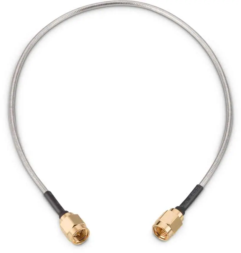 Produktfoto 1 von Wurth Elektronik SMA RF Koaxialkabel, Abgeschlossen, 50 Ω, 304.8 mm, Aussen ø 2.15 mm Außen-ø , Weiß