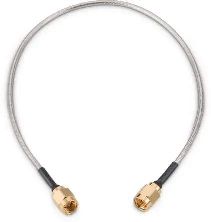 Produktfoto 1 von Wurth Elektronik SMA RF Koaxialkabel, Abgeschlossen, 50 Ω, 304.8 mm, Aussen ø 2.15 mm Außen-ø , Weiß
