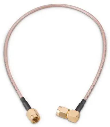Produktfoto 1 von Wurth Elektronik SMA RG316 Koaxialkabel, Abgeschlossen, 50 Ω, 304.8 mm, Aussen ø 2.49 mm Außen-ø , Weiß