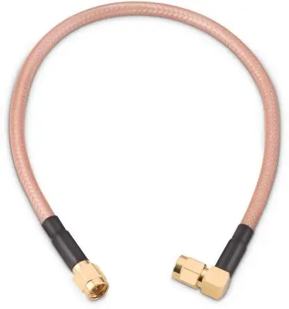 Produktfoto 1 von Wurth Elektronik SMA RG142 Koaxialkabel, Abgeschlossen, 50 Ω, 152.4 mm, Aussen ø 4.95 mm Außen-ø , Weiß