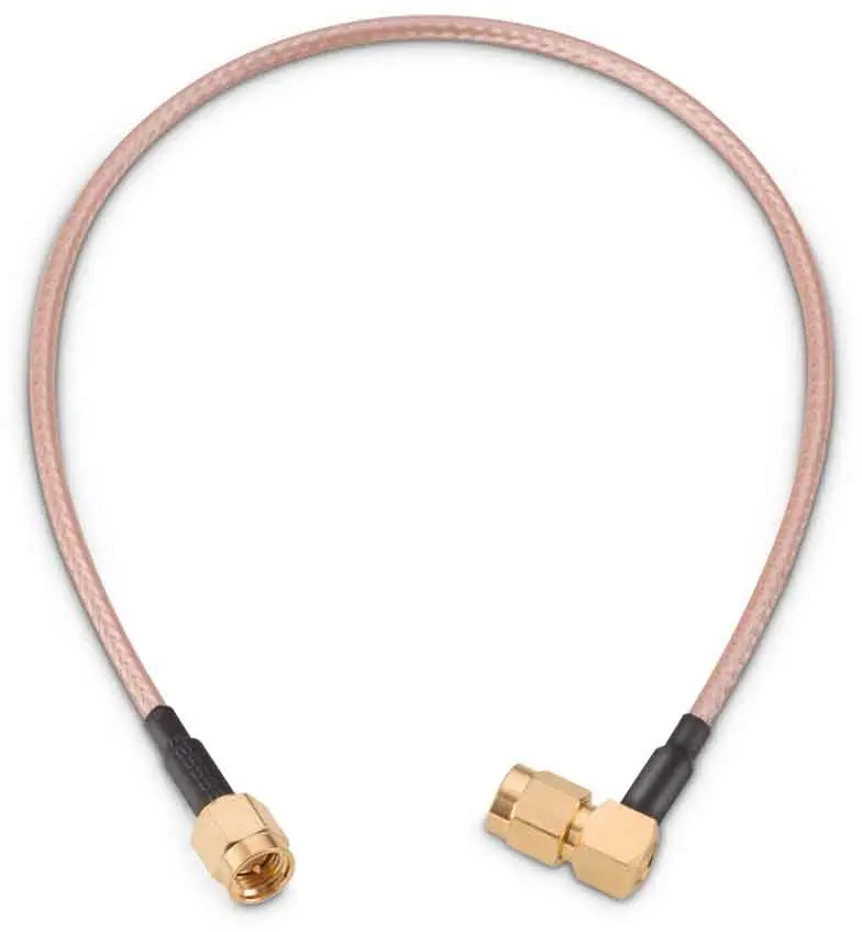 Produktfoto 1 von Wurth Elektronik RG316 Koaxialkabel konfektioniert, 50 Ω, 304.8mm, SMA / SMA, Aussen ø 2.9mm, Weiß