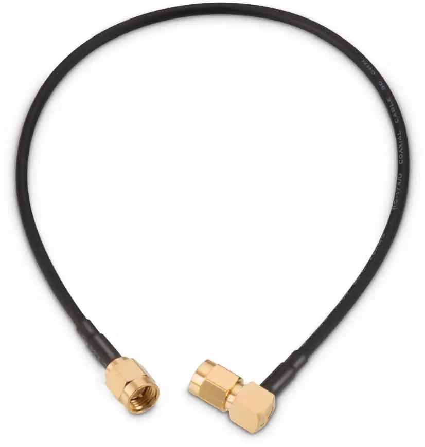 Produktfoto 1 von Wurth Elektronik SMA RG174 Koaxialkabel, Abgeschlossen, 50 Ω, 152.4 mm, Aussen ø 2.7 mm Außen-ø , Weiß