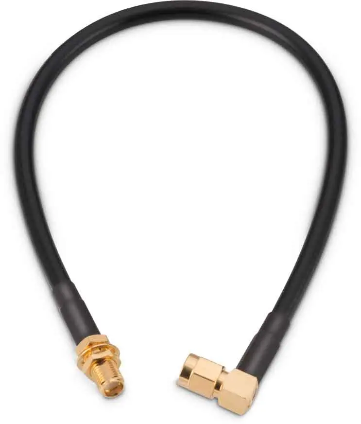 Produktfoto 1 von Wurth Elektronik SMA RG58 Koaxialkabel, Abgeschlossen, 50 Ω, 304.8 mm, Aussen ø 4.95 mm Außen-ø , Weiß