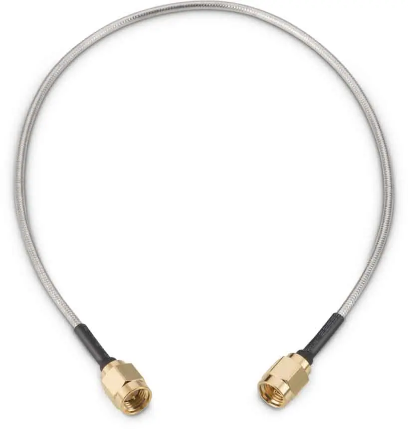 Produktfoto 1 von Wurth Elektronik SMA RF Koaxialkabel, Abgeschlossen, 50 Ω, 152.4 mm, Aussen ø 2.15 mm Außen-ø , Weiß