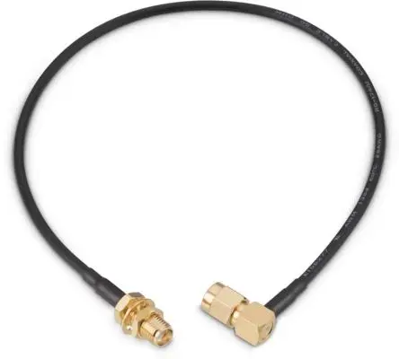 Produktfoto 1 von Wurth Elektronik SMA RG174 Koaxialkabel, Abgeschlossen, 50 Ω, 304.8 mm, Aussen ø 2.7 mm Außen-ø , Weiß