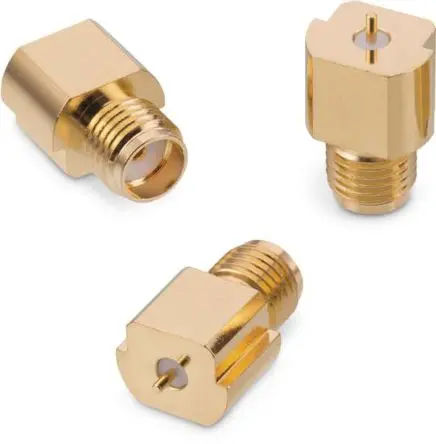 Produktfoto 1 von Wurth Elektronik WR-SMA Buchse Koaxialsteckverbinder SMA-Steckverbinder, Oberfläche, 50 Ω Lot, Standard, Gerade