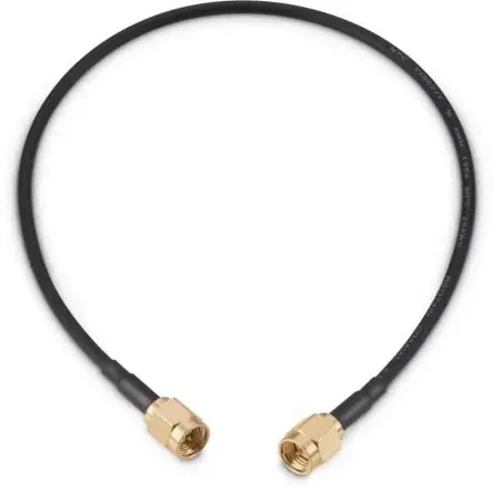Produktfoto 1 von Wurth Elektronik SMA RG174 Koaxialkabel, Abgeschlossen, 50 Ω, 304.8 mm, Aussen ø 2.7 mm Außen-ø , Weiß
