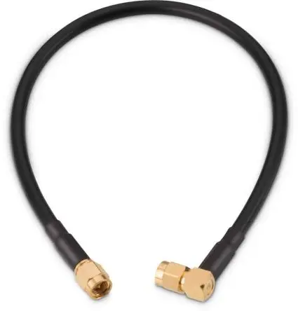 Produktfoto 1 von Wurth Elektronik SMA RG58 Koaxialkabel, Abgeschlossen, 50 Ω, 304.8 mm, Aussen ø 4.95 mm Außen-ø , Weiß