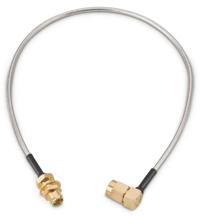 Produktfoto 1 von Wurth Elektronik SMA RF Koaxialkabel, Abgeschlossen, 50 Ω, 304.8 mm, Aussen ø 2.15 mm Außen-ø , Weiß