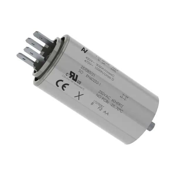 Produktfoto 1 von KEMET C27 Folienkondensator 30μF ±5% / 470V ac, THT Raster 13.4mm