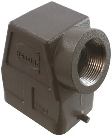 Produktfoto 1 von HARTING Han B Kappe für robusten Stromversorgungsstecker 1 Hebel 1, Adapter 6B Steckverbinderkappe, IP65