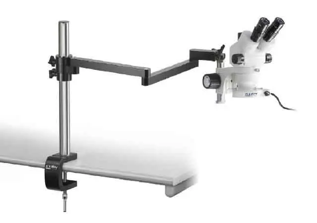 Produktfoto 1 von Kern USB 3.0, USB 2.0 Stereomikroskop, Vergrößerung 0.7 to 4.5 X Beleuchtet, LED Batteriebetrieben