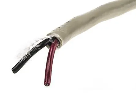 Produktfoto 1 von Alpha Wire CY Steuerkabel, 2-adrig 0.5mm², 50 m Grau Geschirmt, Polyvinylchlorid