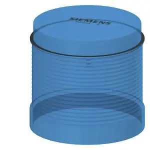 Produktfoto 1 von Siemens SIRIUS 8WD4 8WD44 Xenon Signalleuchte Blink-Licht Blau, 230 V ac, 70mm x 65.5mm