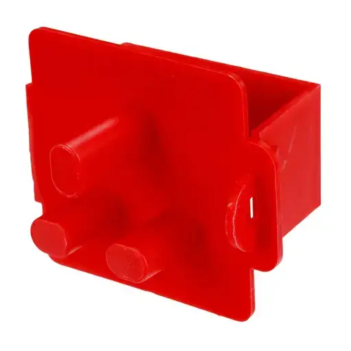 Produktfoto 1 von Martindale Polypropylen Aussperrung Typ Geräteverriegelung, 1-fach Verriegelung, Rot