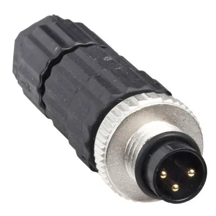 Produktfoto 1 von Telemecanique Sensors XZCC 5 mm M8 Rundsteckverbinder Stecker 3-polig Stecker 4A Kabel IP67