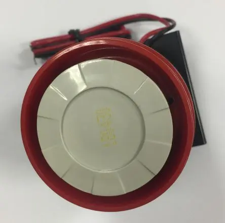 Produktfoto 1 von RS PRO Piezo-Summer Sirene, 105 dB, Schraubanschlussklemme 56 mm, 16V dc, 6 V dc, Innen-, ø 54.5 mm