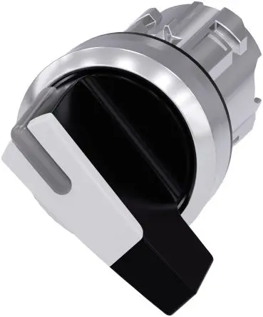 Produktfoto 1 von Siemens SIRIUS ACT 3SU10 Wählschalterkopf Beleuchtet 2-Positionen 22 mm Rastend