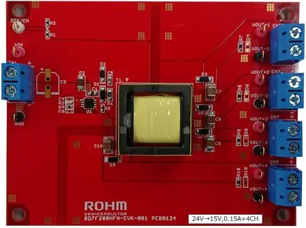 Produktfoto 1 von ROHM BD7F200HFN-LB Evaluierungsplatine, Evaluierungsplatine Optokoppler, für Motortreiber BD7F200HFN