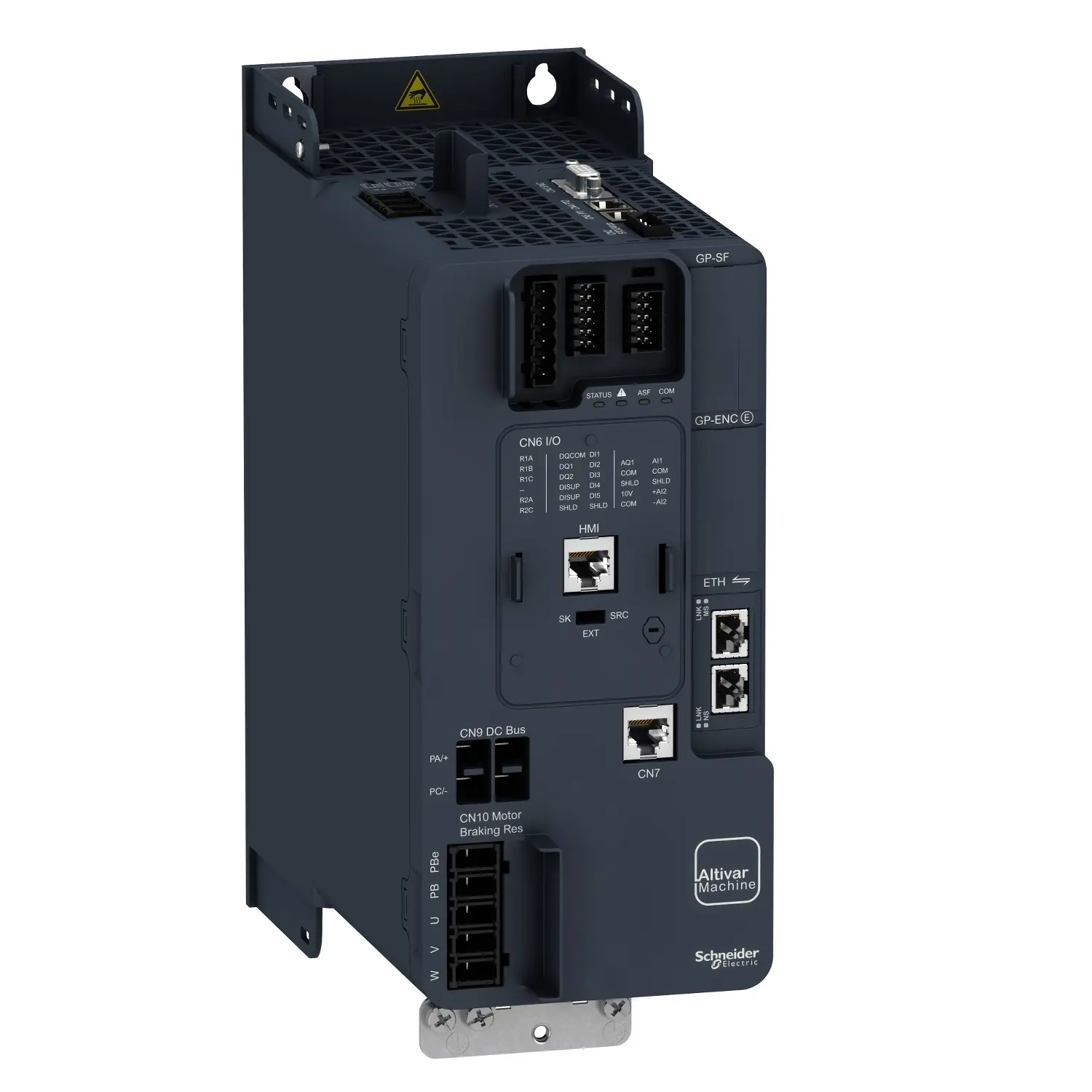 Produktfoto 1 von Schneider Electric ATV340 3-Phasen Frequenzumrichter 7.5 kW 480 V 24 A 599Hz