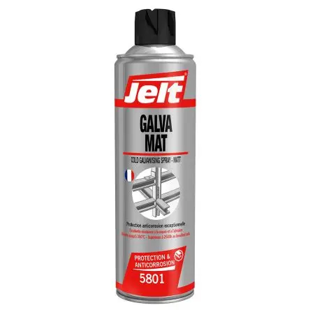 Produktfoto 1 von Jelt 650 ml GALVA MAT Galvanisierte Sprühlackierung Grau Matt