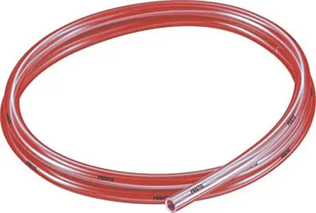 Produktfoto 1 von Festo PUN-H-T Druckluftrohr Polyurethan Rot 8 mm x 50 m bis 10 bar 8048695