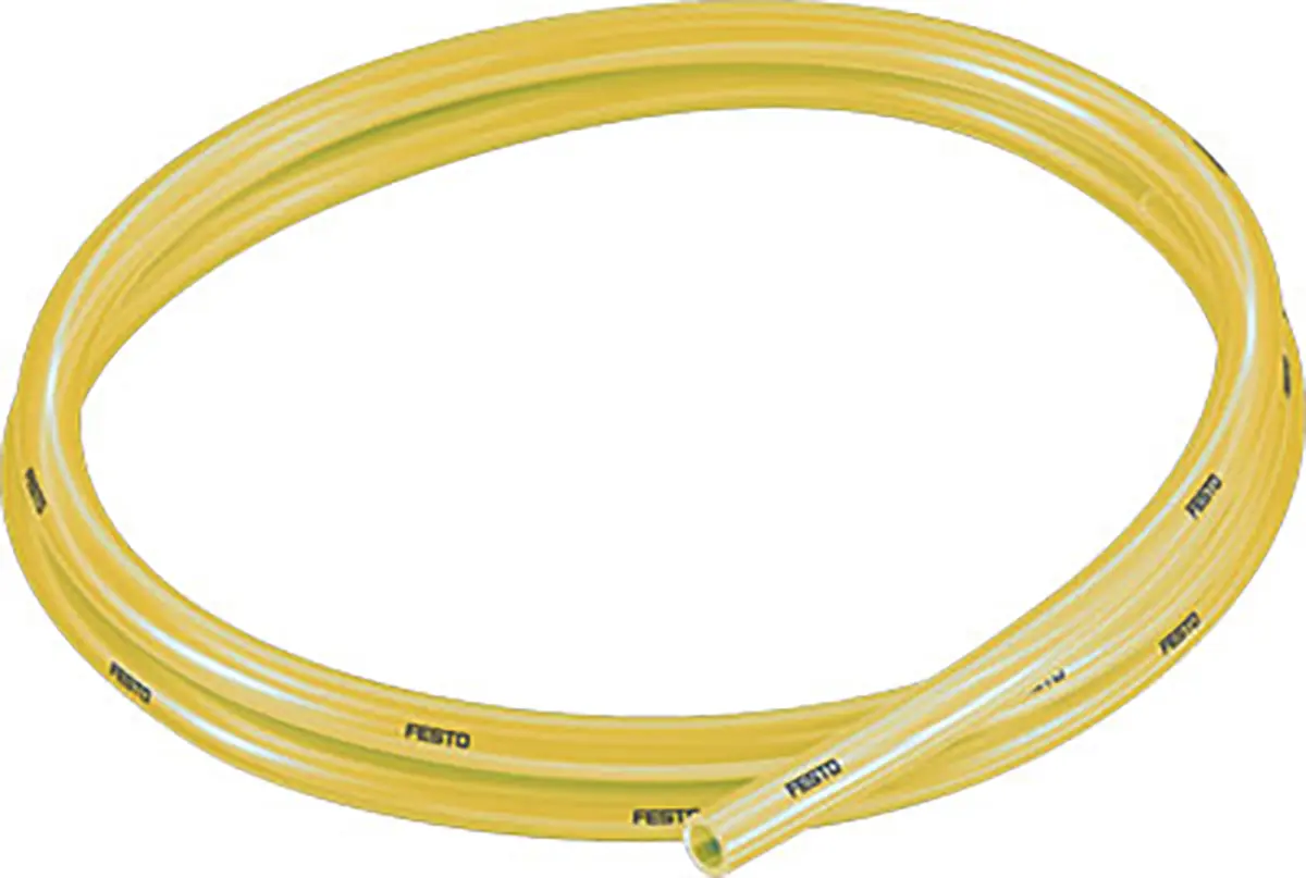 Produktfoto 1 von Festo PUN-H-T Druckluftrohr Polyurethan Gelb 8 mm x 50 m bis 10 bar 8048699
