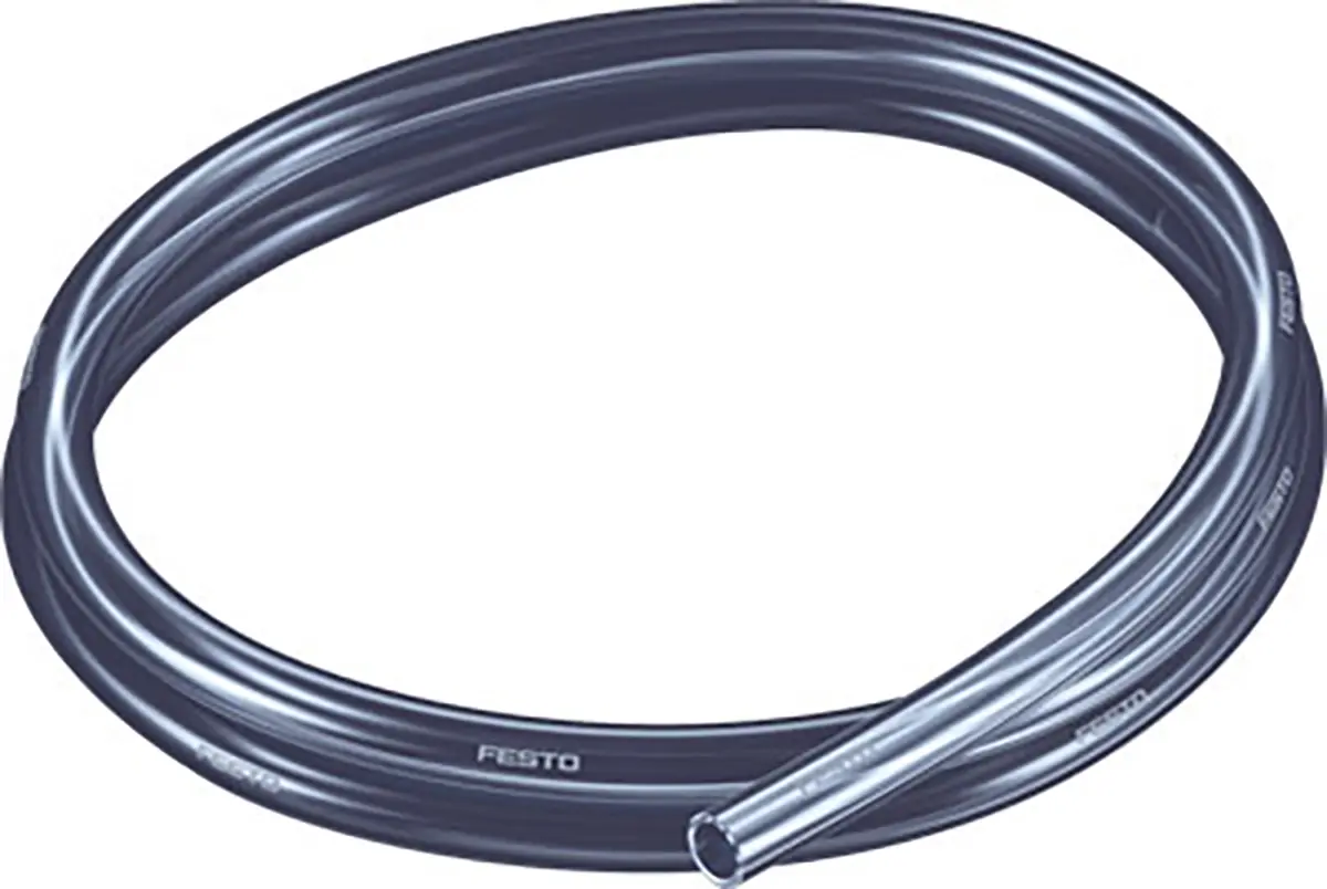 Produktfoto 1 von Festo PUN-H-T Druckluftrohr Polyurethan Schwarz 10 mm x 50 m bis 10 bar 8048703