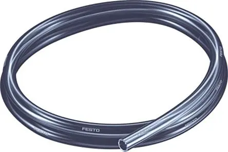 Produktfoto 1 von Festo PUN-H-T Druckluftrohr Polyurethan Schwarz 10 mm x 50 m bis 10 bar 8048703