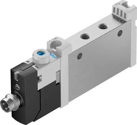 Produktfoto 1 von Festo 5/2 VUVG Magnetventil Metrisch, Elektromagnet-betätigt 24V dc
