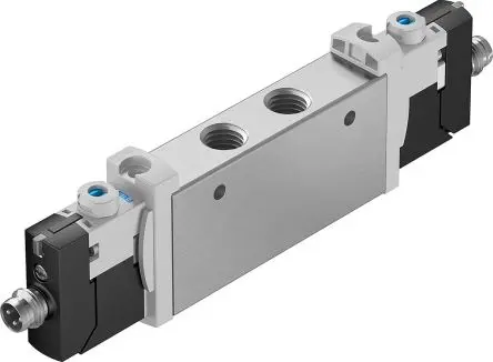 Produktfoto 1 von Festo 5/2 VUVG Magnetventil G, Elektromagnet-betätigt 24V dc