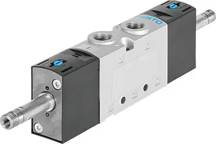 Produktfoto 1 von Festo 5/2 VUVS Pneumatisches Magnetventil G, Elektromagnet-betätigt