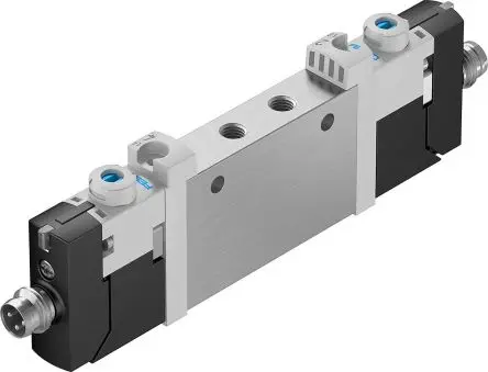 Produktfoto 1 von Festo 5/2 VUVG Magnetventil Metrisch, Elektromagnet-betätigt 24V dc