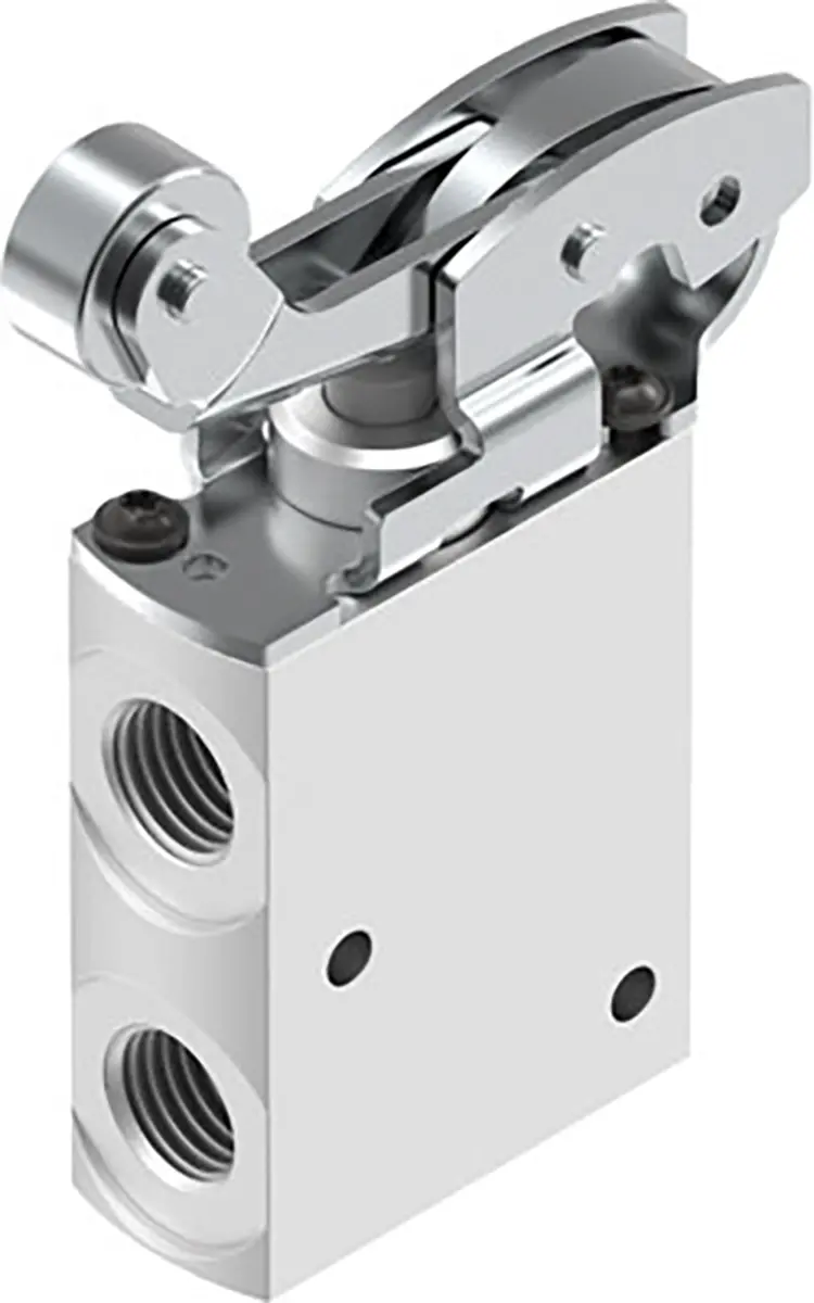 Produktfoto 1 von Festo, Rollenhebel VMEF-RT-M32-M-G14 Pneumatik-Steuerventil, manuell, G 1/4 in, Aluminiumlegierung 8047095