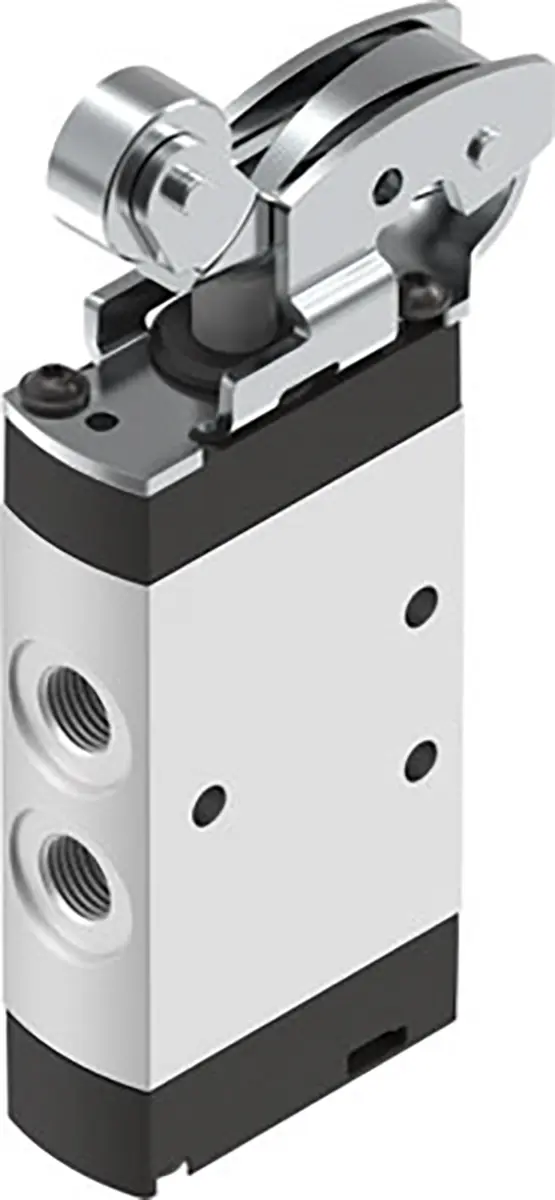 Produktfoto 1 von Festo, Rollenhebel VMEF-R-M52-M-G18 Pneumatik-Steuerventil, manuell, G 1/8 in, Aluminiumlegierung 8049238