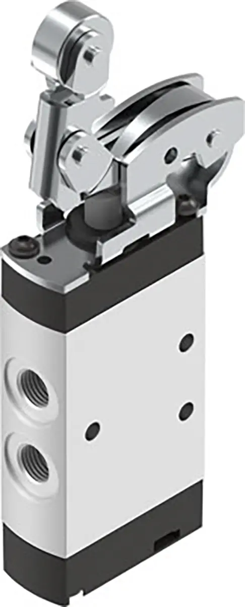 Produktfoto 1 von Festo, Rollenhebel VMEF-K-M52-M-G18 Pneumatik-Steuerventil, manuell, G 1/8 in, Aluminiumlegierung 8049240