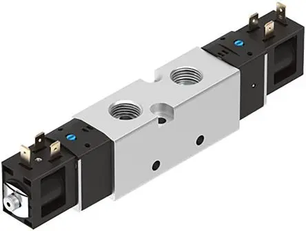 Produktfoto 1 von Festo 5/2 VUVS Pneumatisches Magnetventil G, Elektromagnet-betätigt 24V dc
