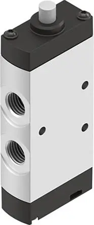 Produktfoto 1 von Festo VMEF Pneumatik-Steuerventil, manuell, 5/2, G1/4, 1/4Zoll, Aluminium-Legierung