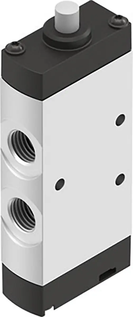 Produktfoto 1 von Festo, Stößel VMEF-S-M52-E-G14 Pneumatik-Steuerventil, manuell, G 1/4 in, Aluminiumlegierung 8031304